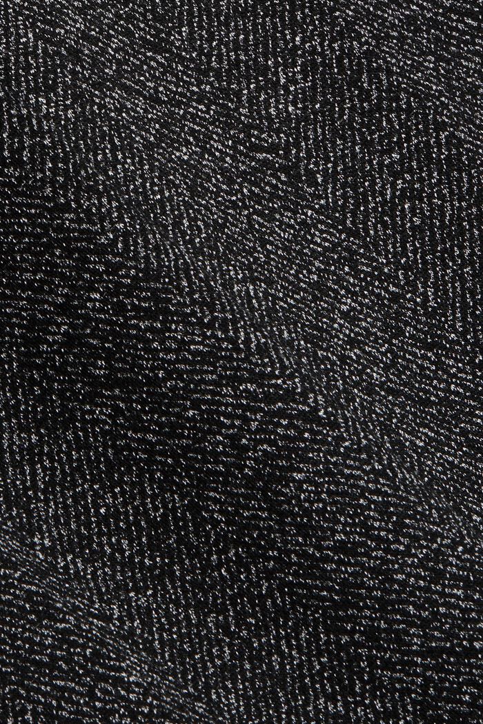 Mix + Match HERRINGBONE – stretchhousut, BLACK, detail image number 4
