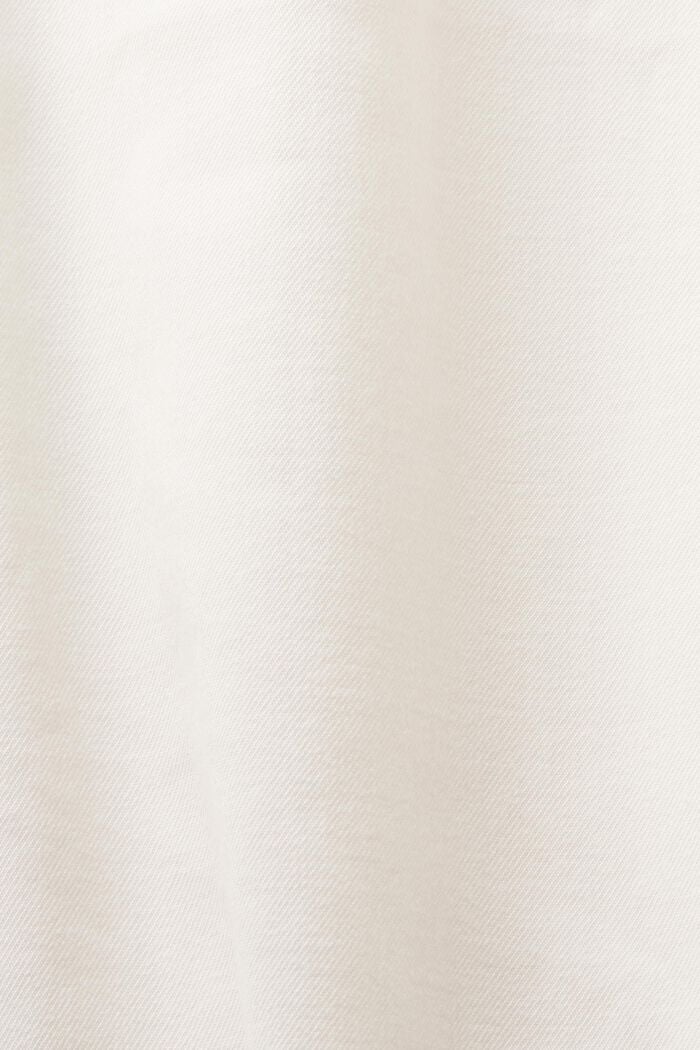 Oversized-mallinen midi-paitamekko, OFF WHITE, detail image number 5