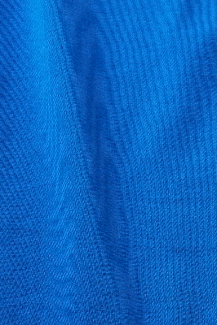 Puuvillainen T-paita, jossa sydämenmuotoinen logo, BLUE, detail image number 6