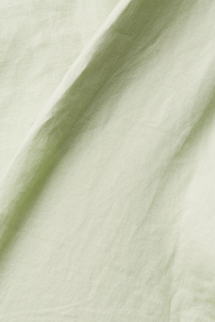 Pusero, 100 % pellavaa, PASTEL GREEN, detail image number 4