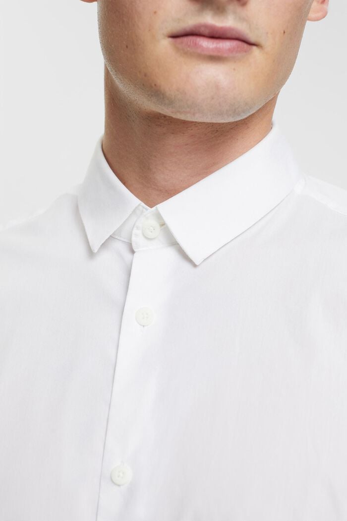 Slim fit -mallinen paita, WHITE, detail image number 3