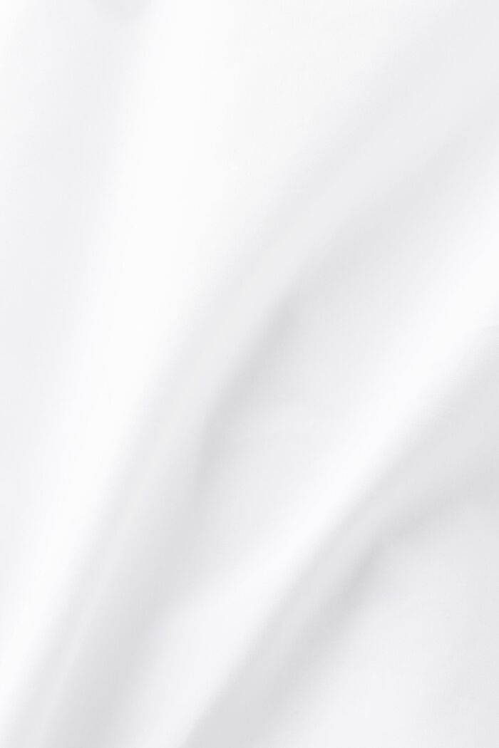 Napillinen kauluspaita puuvillapopliinia, WHITE, detail image number 5
