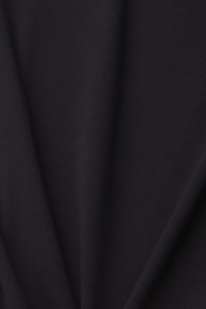 T-paita 100 % luomupuuvillaa, BLACK, detail image number 5