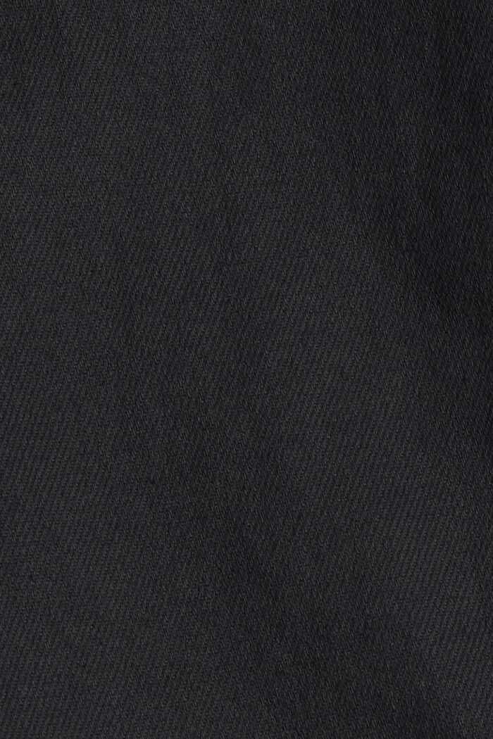 Farkut vetoketjukoristein, luomupuuvillasekoitetta, BLUE BLACK, detail image number 4