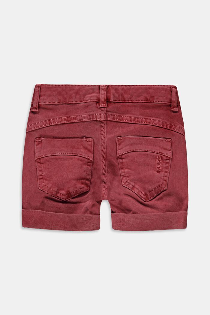 Shorts woven, GARNET RED, detail image number 1