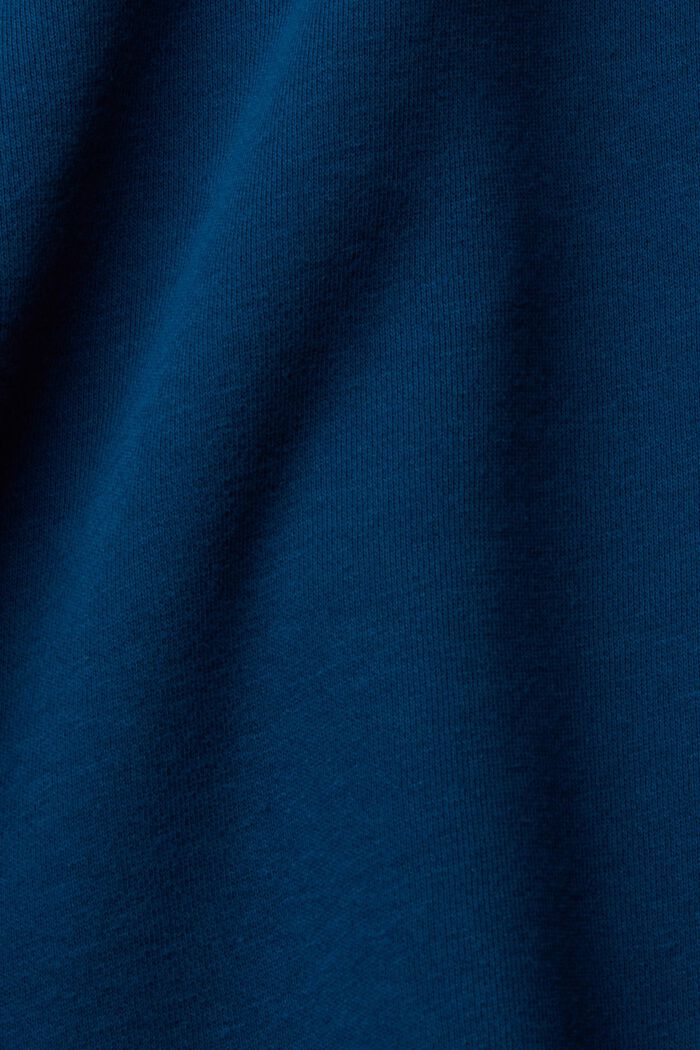 Collegepaita puolivetoketjulla, PETROL BLUE, detail image number 1