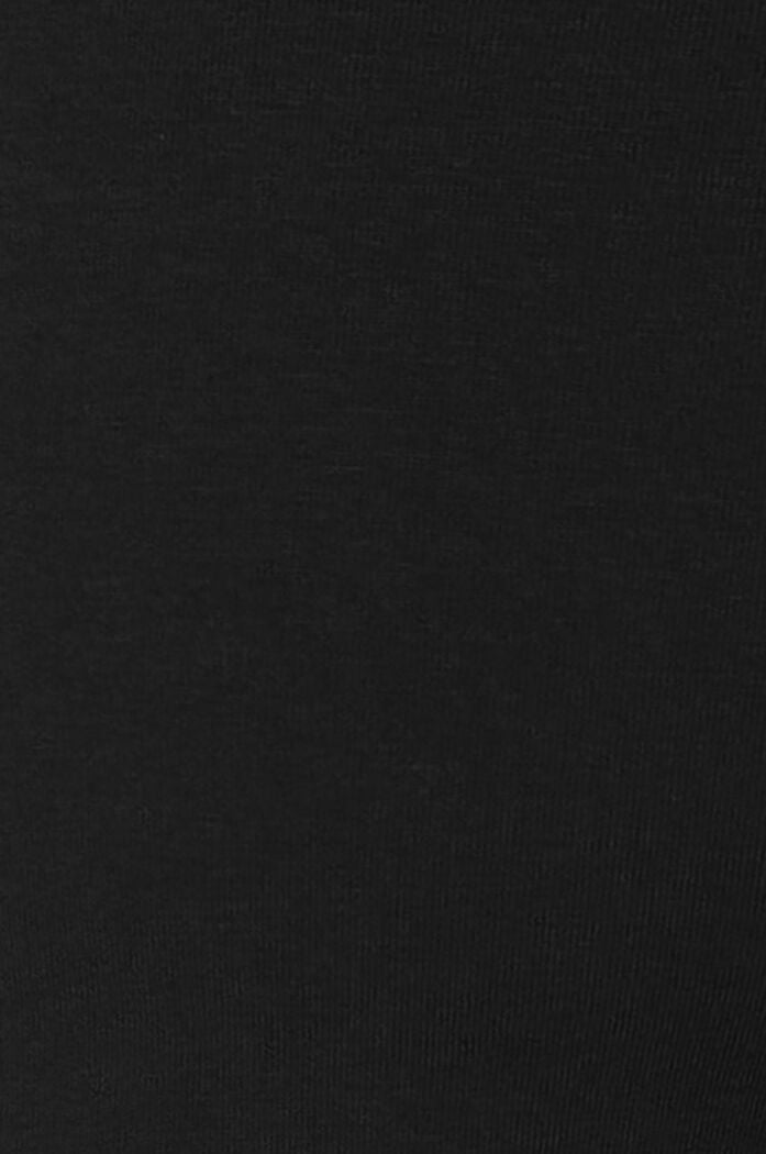 Vatsan peittävät jerseyhousut luomupuuvillaa, BLACK, detail image number 3