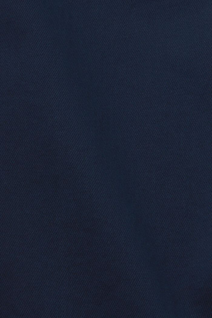 Korkeavyötäröiset suoralahkeiset housut, NAVY, detail image number 6