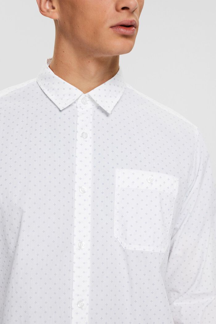 Kuviollinen paita, WHITE, detail image number 2