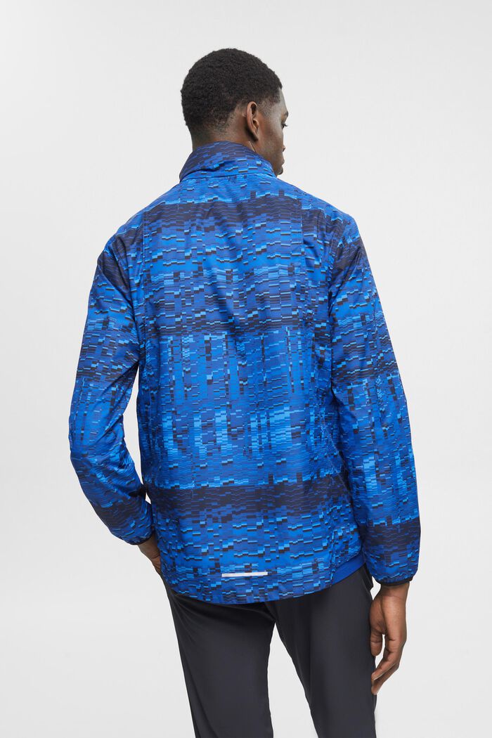 Vedenkestävä hupullinen takki, BRIGHT BLUE, detail image number 3