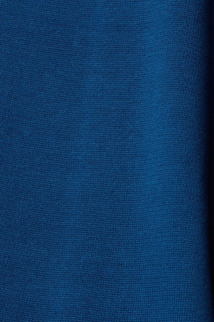 Pystykaulusmekko, PETROL BLUE, detail image number 1
