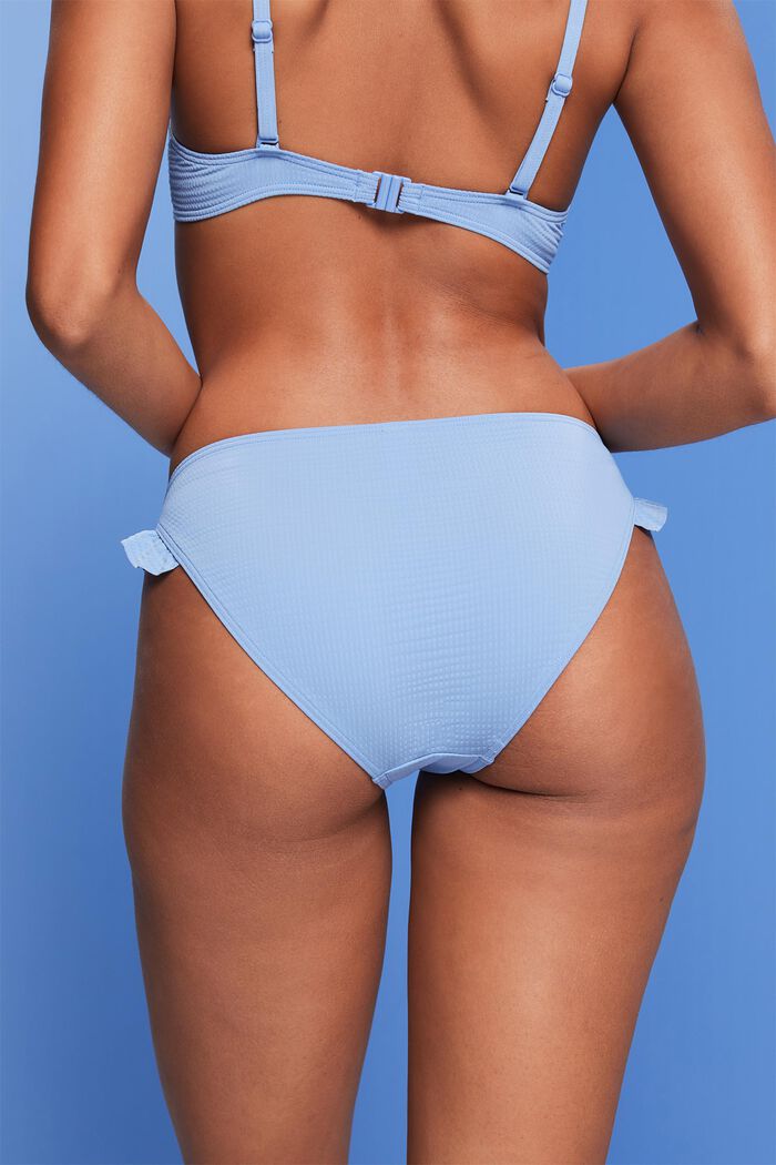 Kierrätettyä: bikinihousut röyhelöillä, LIGHT BLUE LAVENDER, detail image number 3