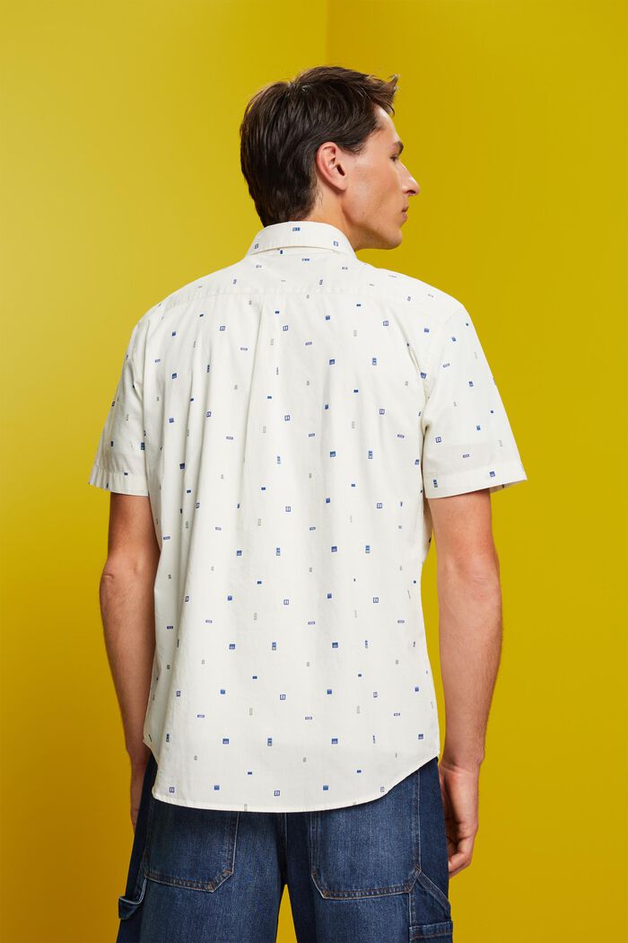Kuvioitu, lyhythihainen paita, 100 % puuvillaa, ICE, detail image number 3