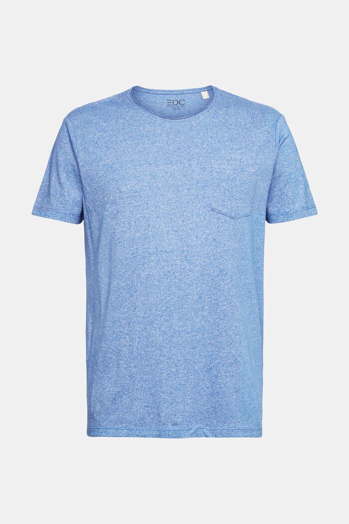 Kierrätettyä: meleerattu jersey-t-paita, BLUE, detail image number 2