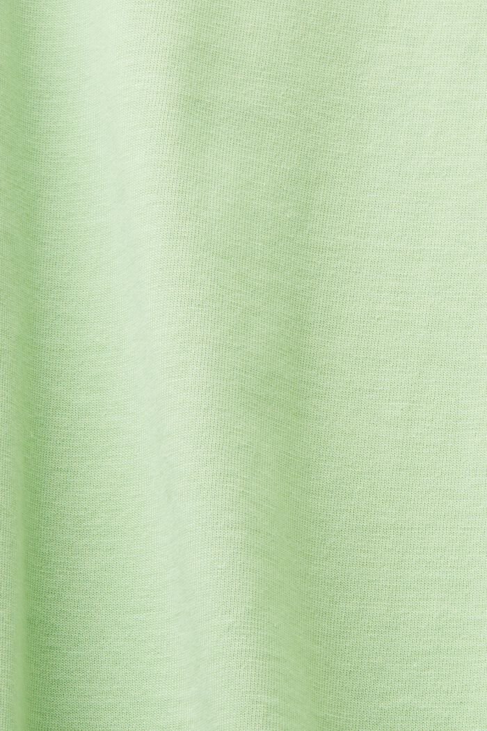 T-paita, jossa pyöreä pääntie, LIGHT GREEN, detail image number 4
