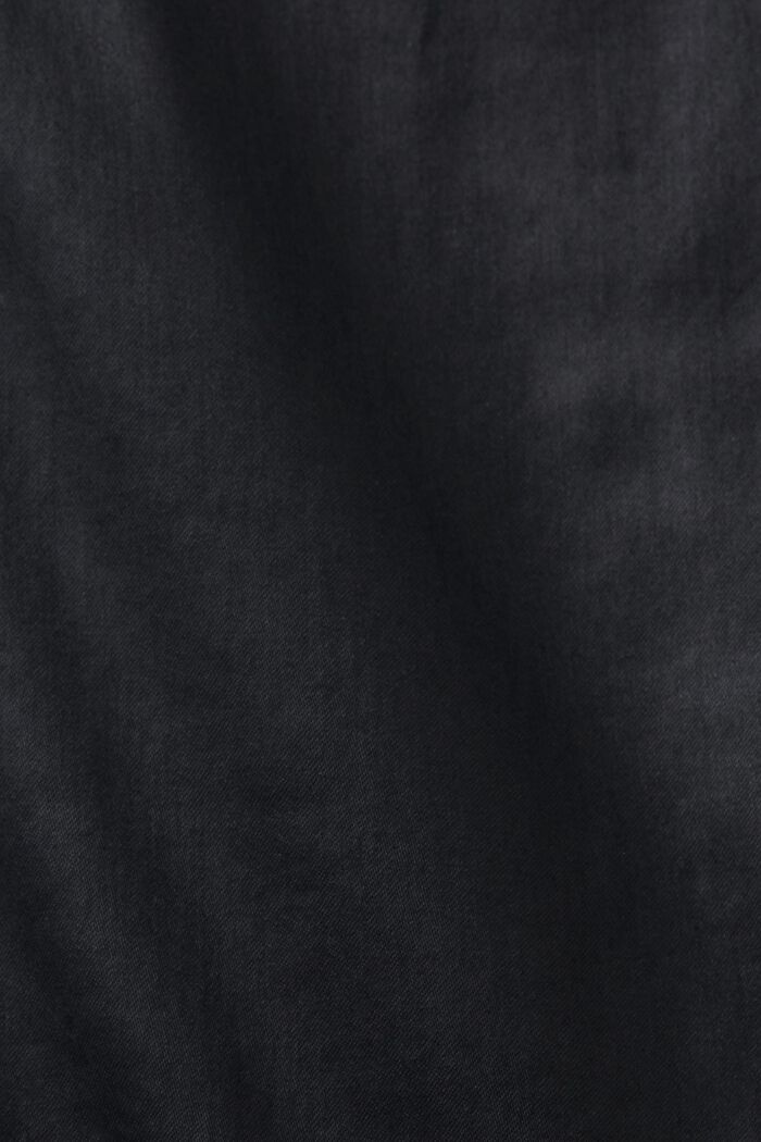 Pintakäsitellyt housut, BLACK, detail image number 5