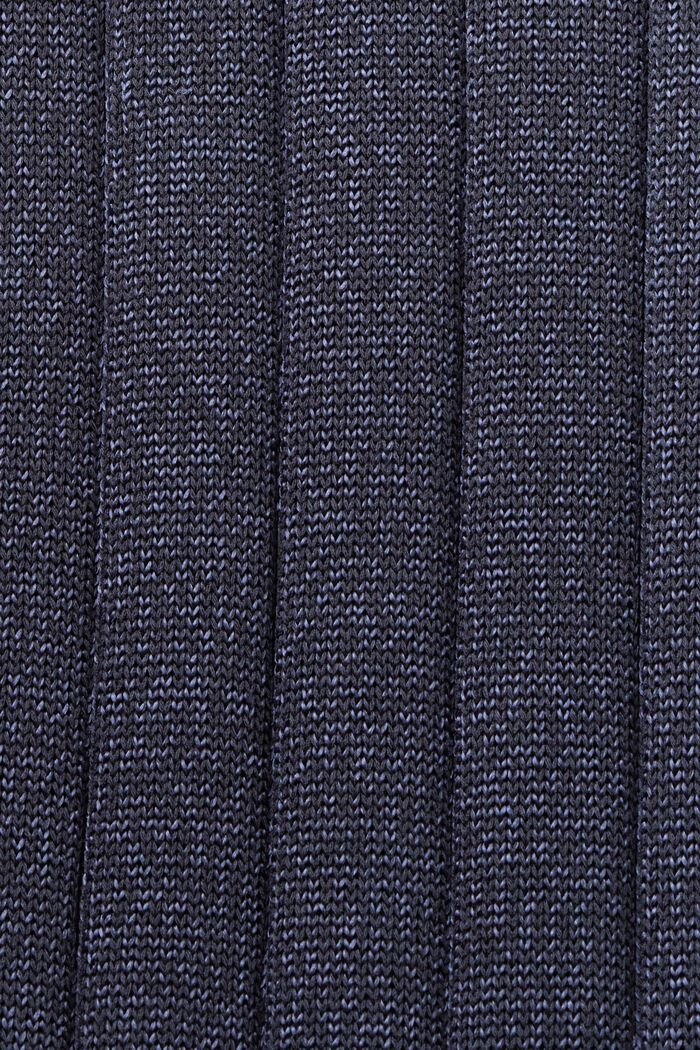 Säihkyvä ribbineulemekko, PETROL BLUE, detail image number 4
