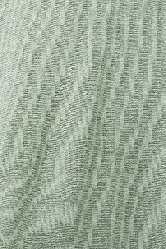 Pitsisomisteinen jerseypyjama, DUSTY GREEN, detail image number 4