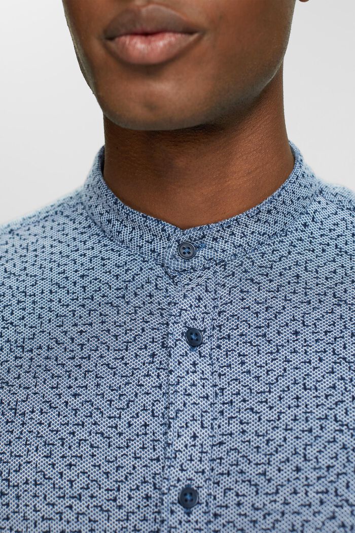 Kuviollinen paita, DARK BLUE, detail image number 0