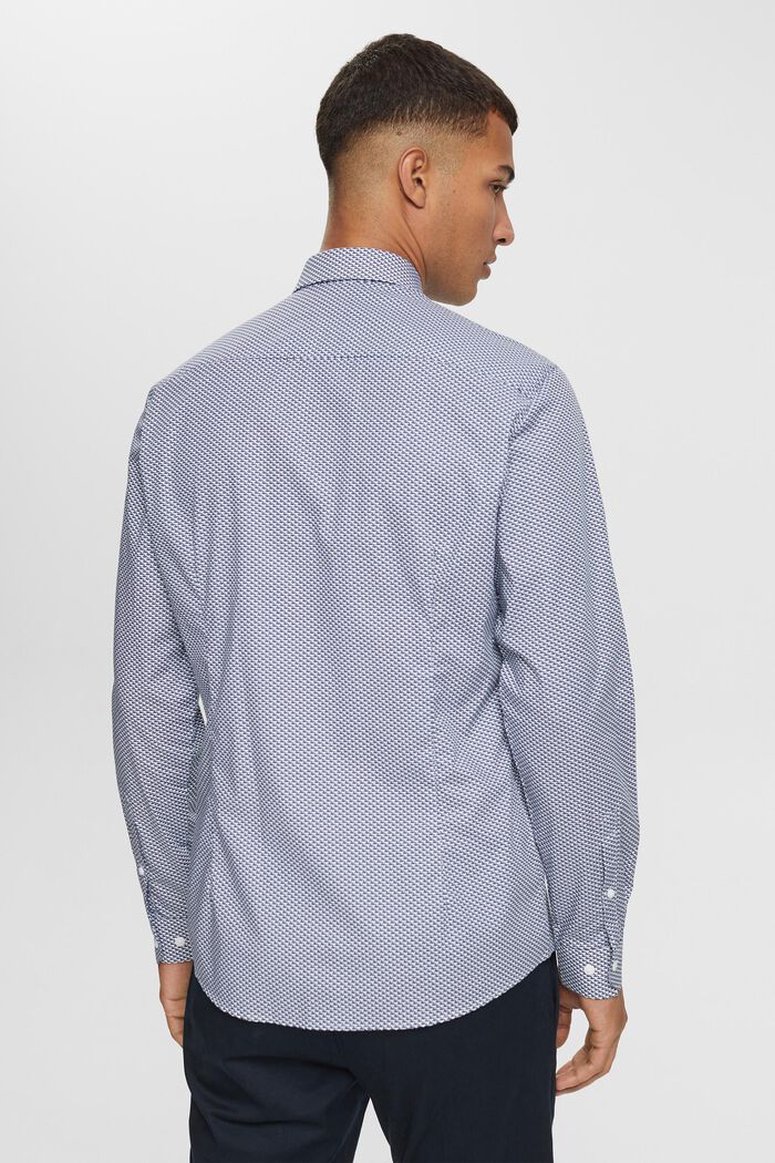 Kuviollinen paita, DARK BLUE, detail image number 3