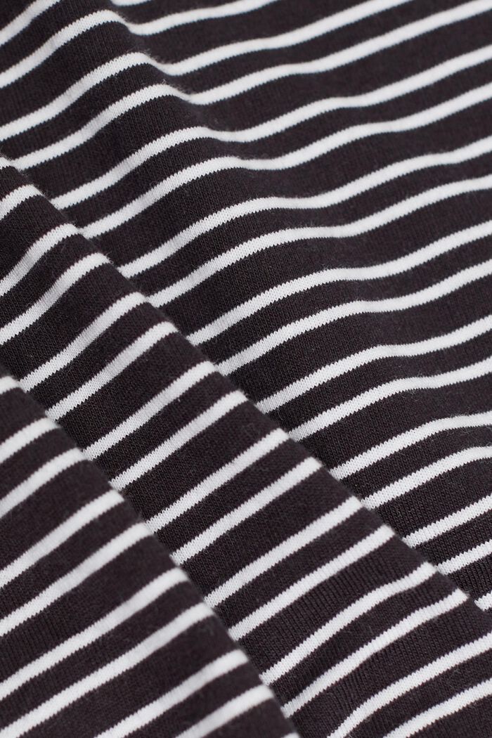 Jersey-T-paita, 100 % puuvillaa, BLACK, detail image number 5