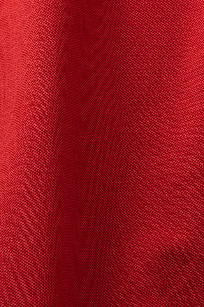 Pikeepaita puuvillaa, DARK RED, detail image number 6