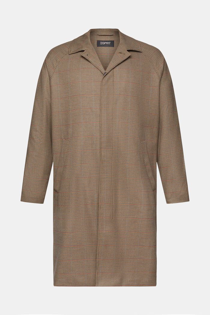 Kukonaskelkuvioitu takki, CAMEL, detail image number 5