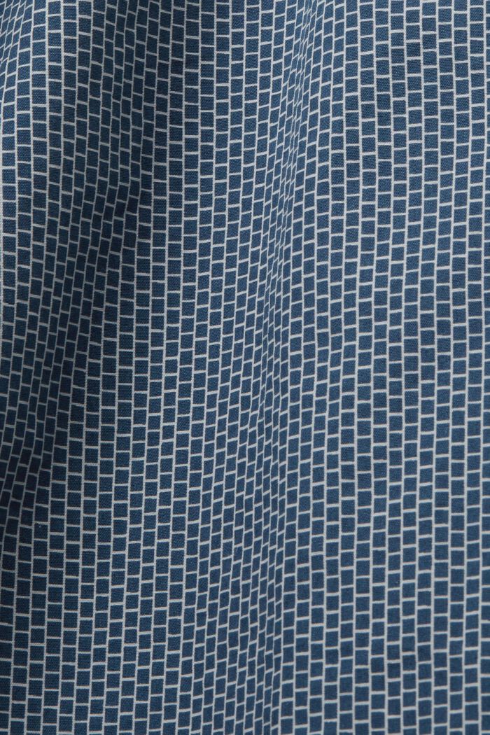 Paita puuvillapopliinia, GREY BLUE, detail image number 4