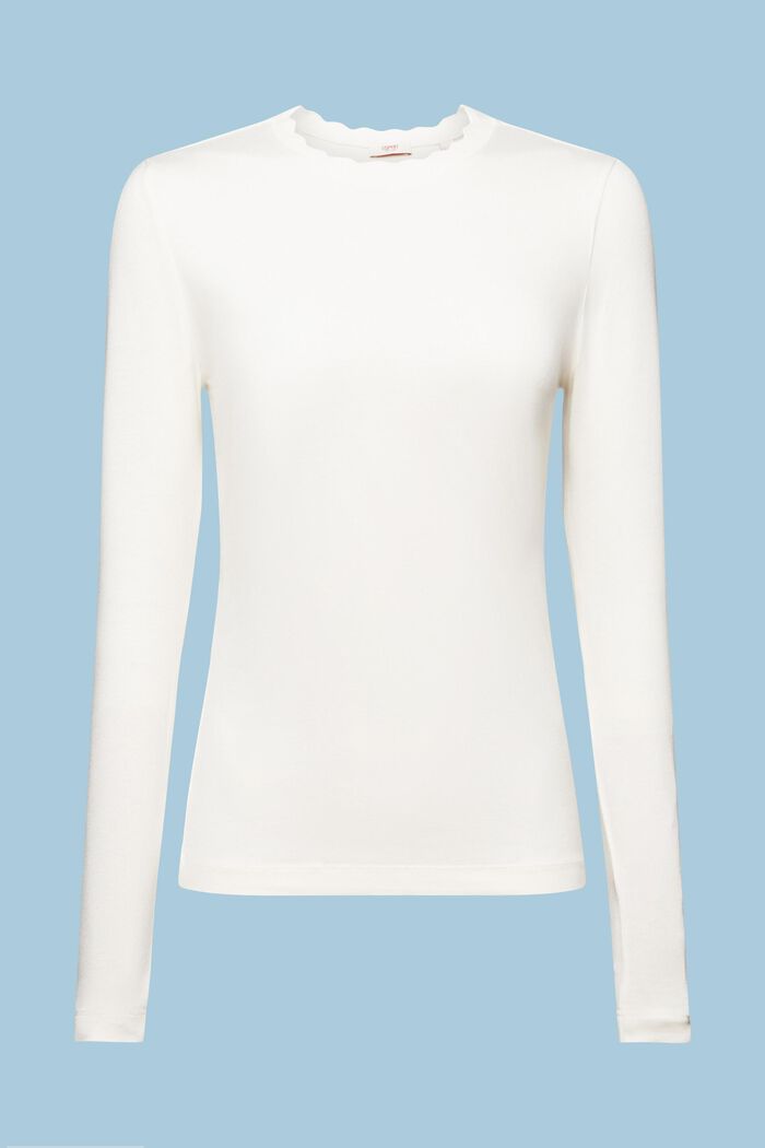 Aaltoreunainen, pitkähihainen paita, ICE, detail image number 5