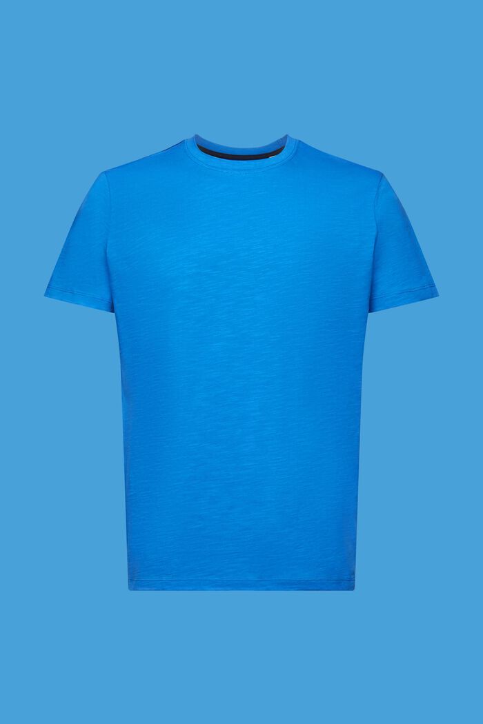 Jersey-t-paita puuvillaa, BRIGHT BLUE, detail image number 6