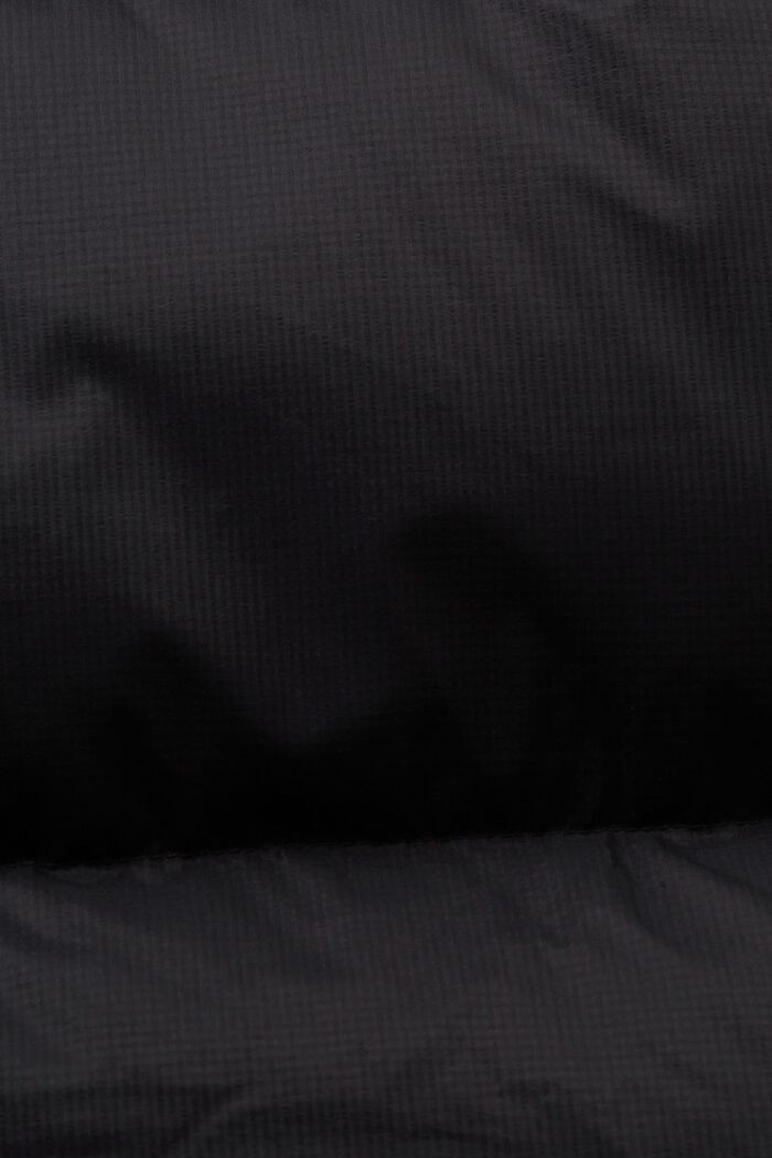Hupullinen untuvatoppatakki, BLACK, detail image number 6