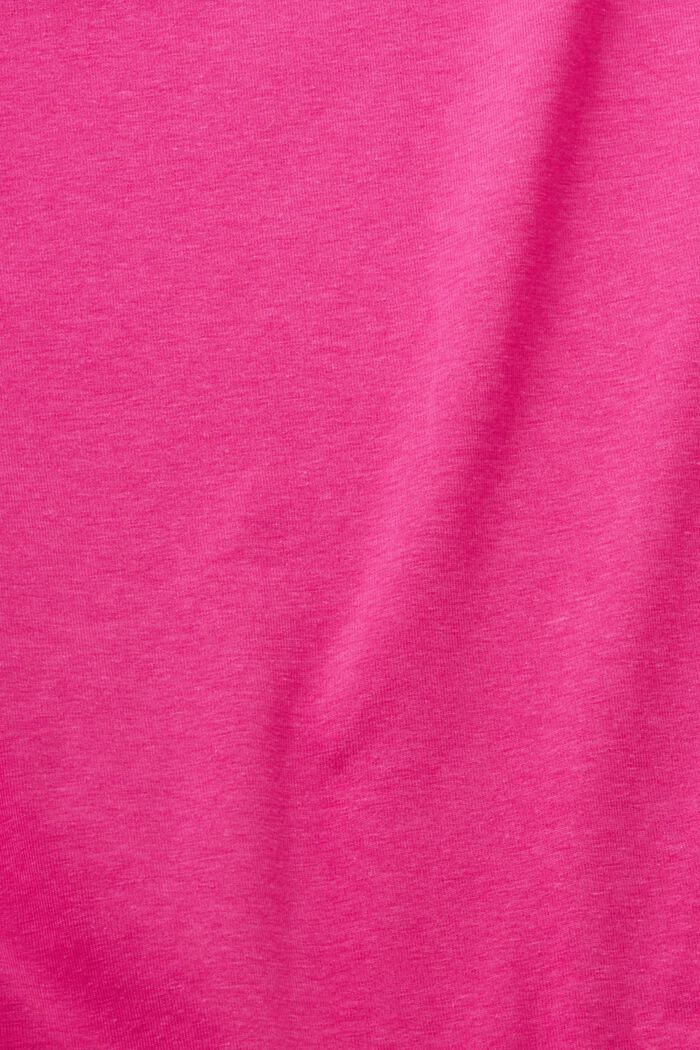 Vajaapituinen T-paita, PINK FUCHSIA, detail image number 4