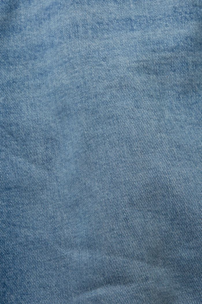 Slim-farkut puuvillastretchiä, BLUE MEDIUM WASHED, detail image number 4