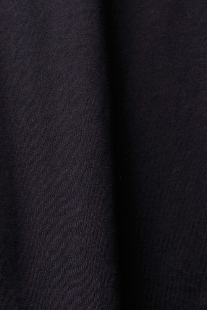 Pitkähihainen paita, venepääntie, BLACK, detail image number 1