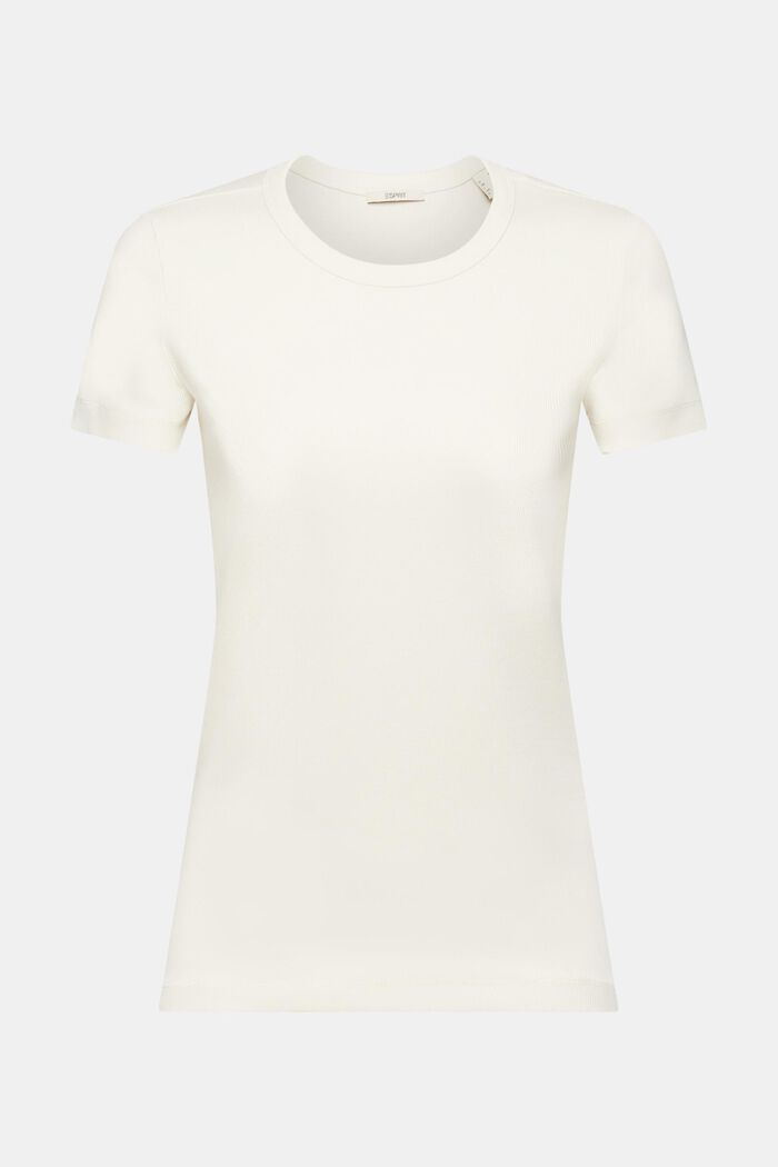 Ribbineulos-t-paita pyöreällä pääntiellä, ICE, detail image number 6