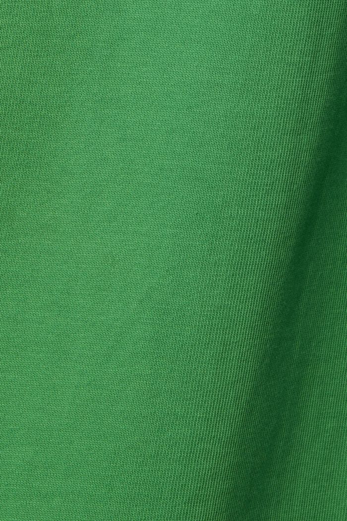 Logollinen unisex-t-paita puuvillajerseytä, GREEN, detail image number 7