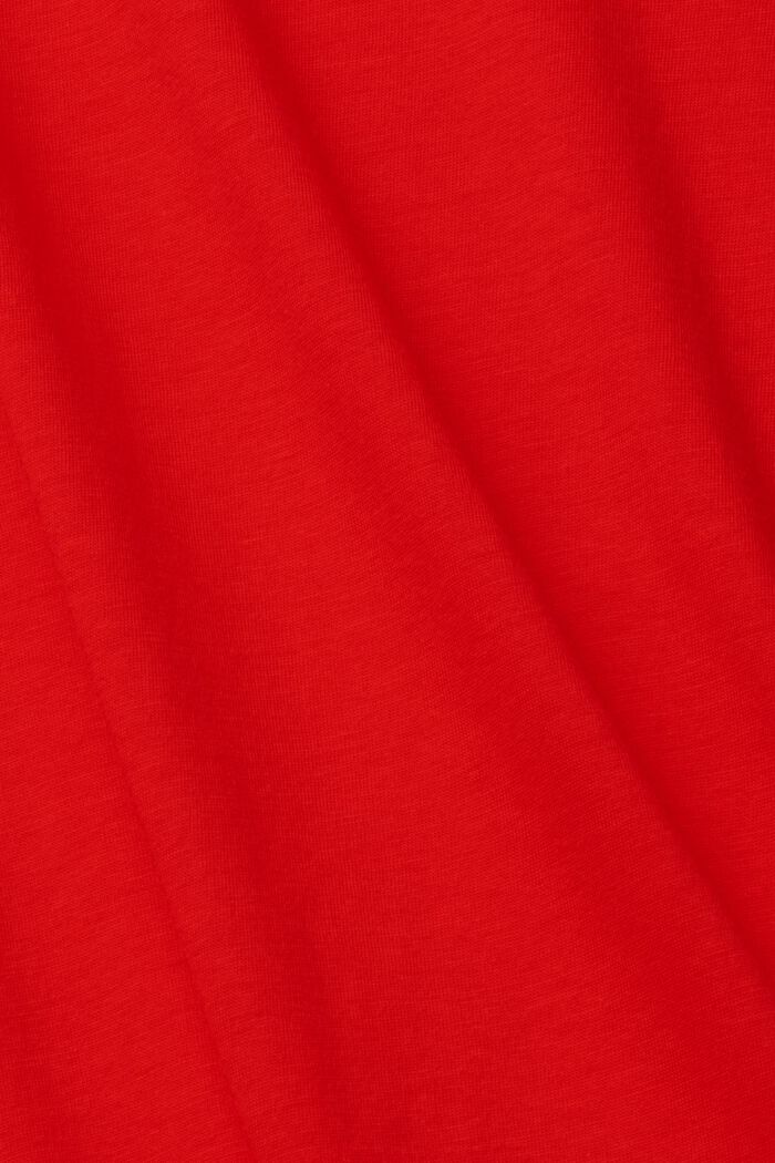 Pitkähihainen paita, jossa pystykaulus, RED, detail image number 0