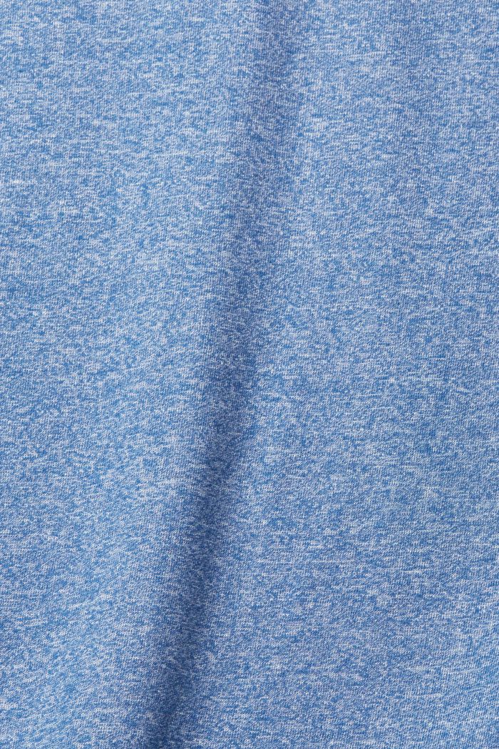 Kierrätettyä: meleerattu jersey-t-paita, BLUE, detail image number 1