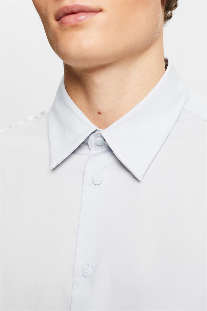 Slim fit -mallinen paita, LIGHT BLUE, detail image number 3