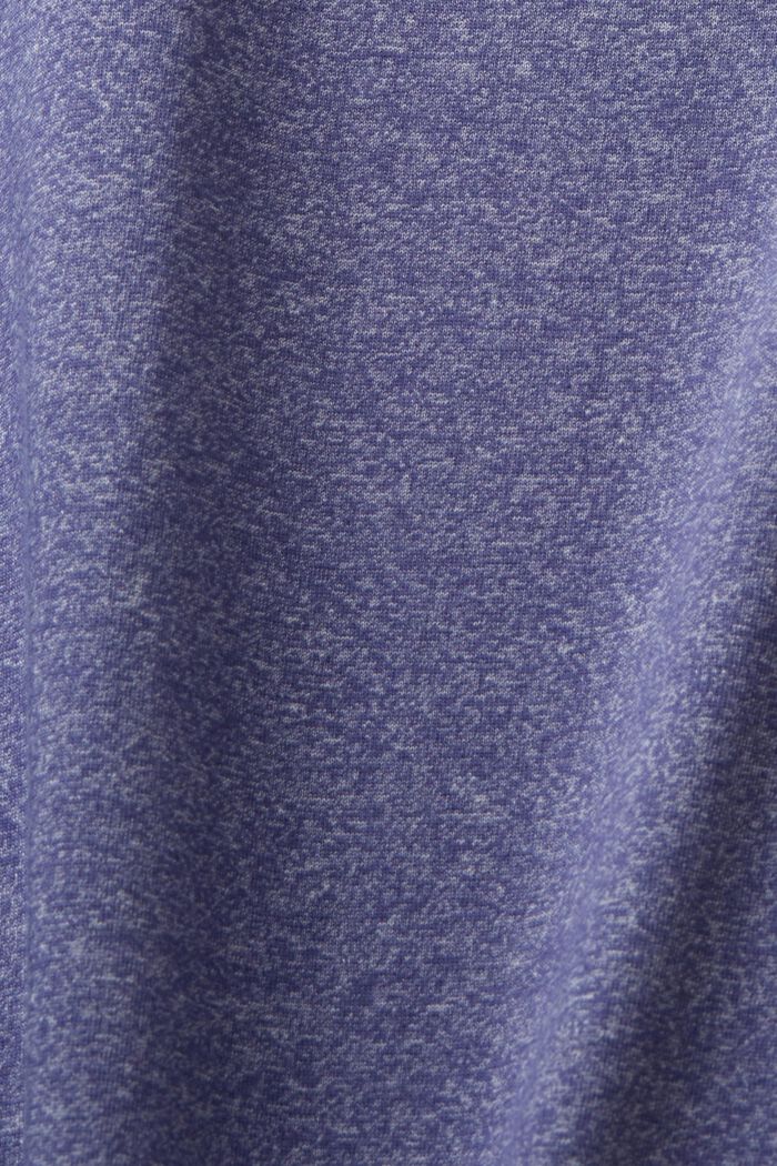 Kierrätettyä: meleerattu jersey-t-paita, DARK PURPLE, detail image number 6