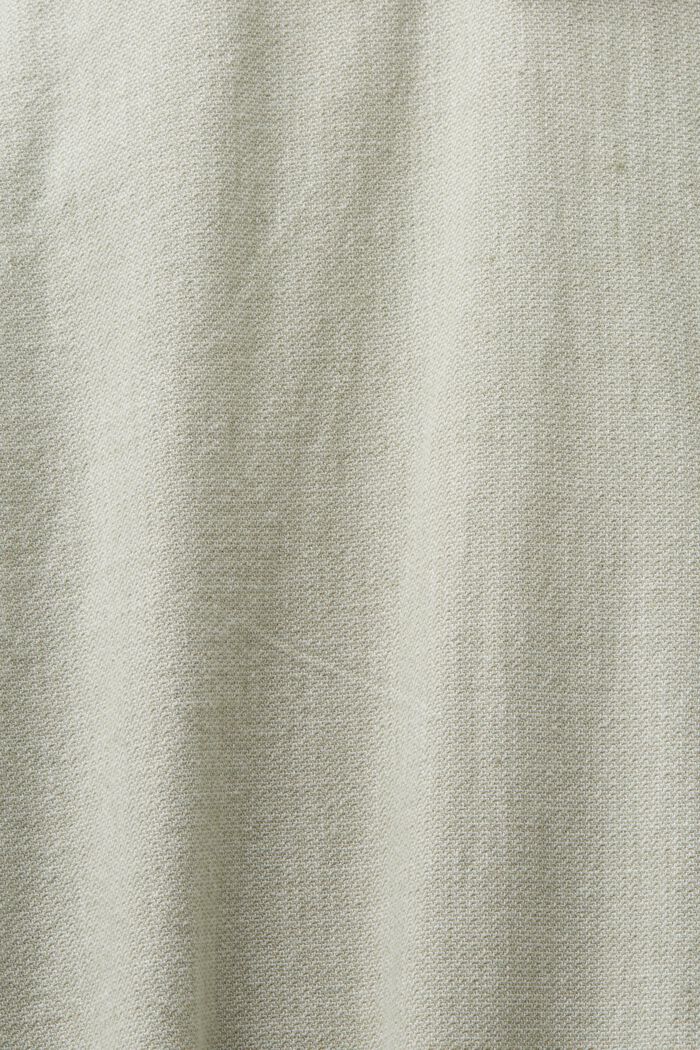 Kalanruotokuvioitu paita pellavasekoitetta, LIGHT GREEN, detail image number 5