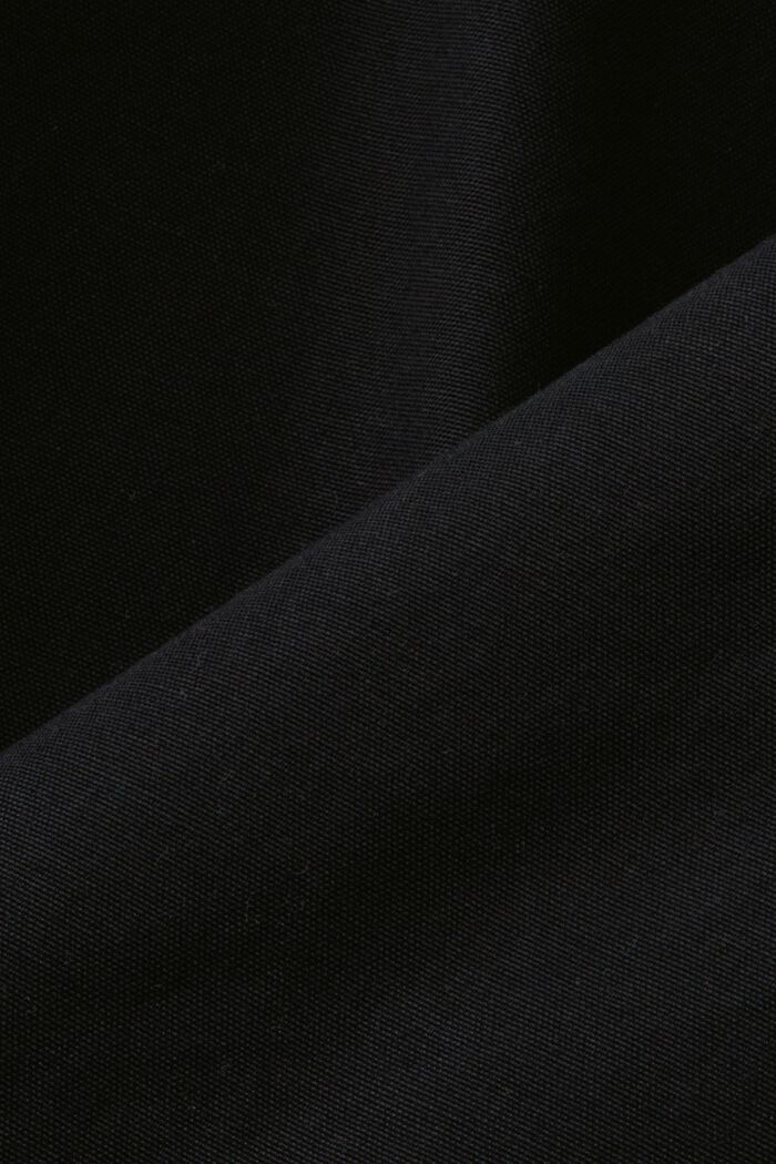 Keskikorkeat carpenter-housut suorilla lahkeilla, BLACK, detail image number 6