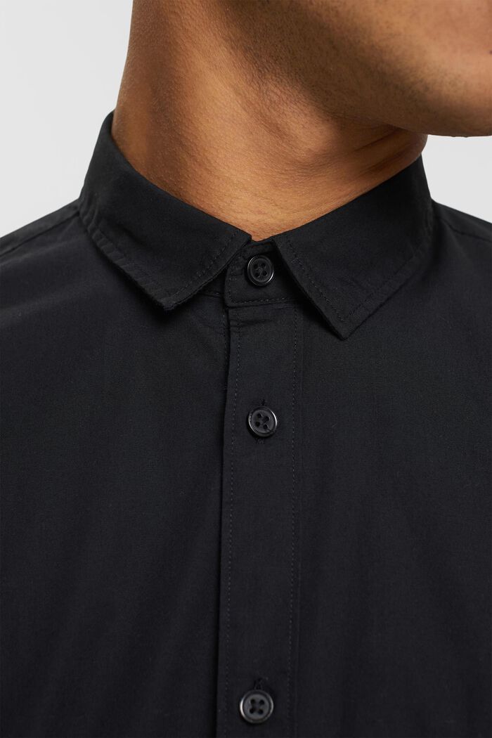 Slim fit -mallinen paita, BLACK, detail image number 2