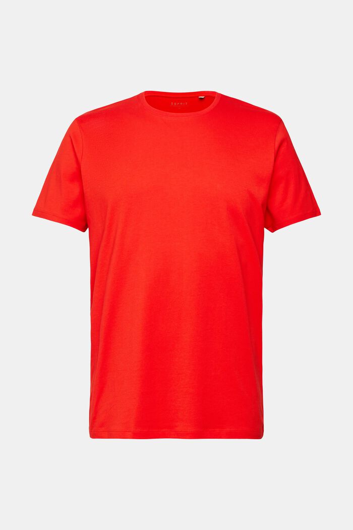 Jersey-T-paita, 100 % puuvillaa, RED, detail image number 2