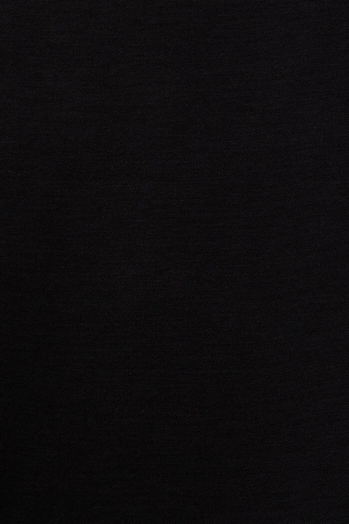 Paitamekko punto-jerseytä, BLACK, detail image number 5