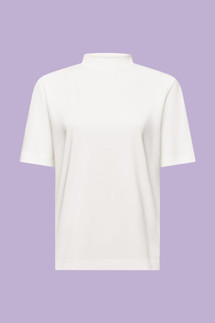 Jersey-T-paita, jossa korkea kaulus, ICE, detail image number 5