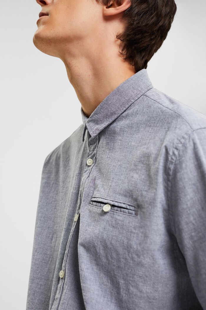 Slim fit -mallinen paita, NAVY, detail image number 3
