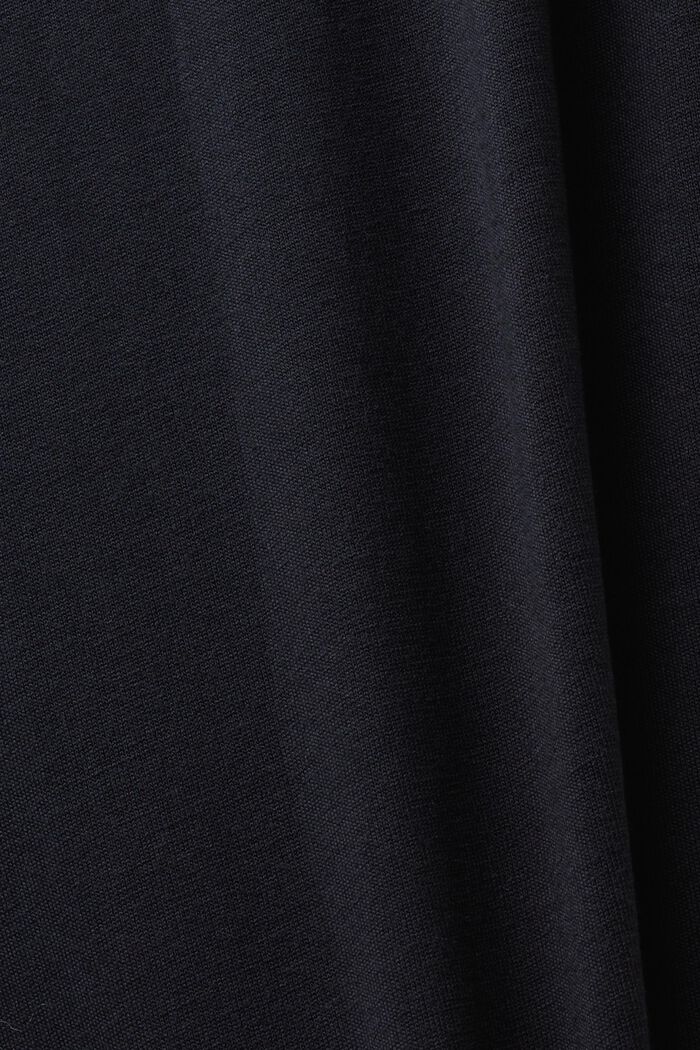 Painettu jersey-T-paita, LENZING™ ECOVERO™, BLACK, detail image number 5