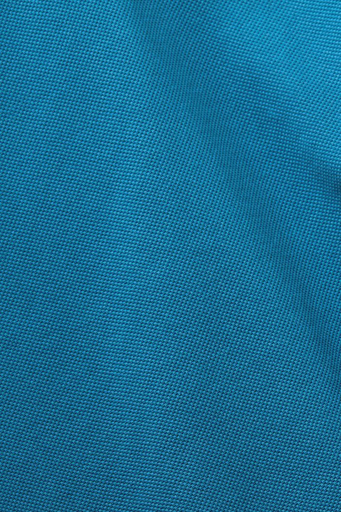 Slim fit -pikeepaita, PETROL BLUE, detail image number 5