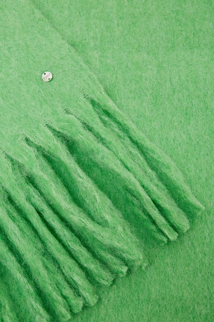 Hapsullinen neulehuivi, LIGHT GREEN, detail image number 1
